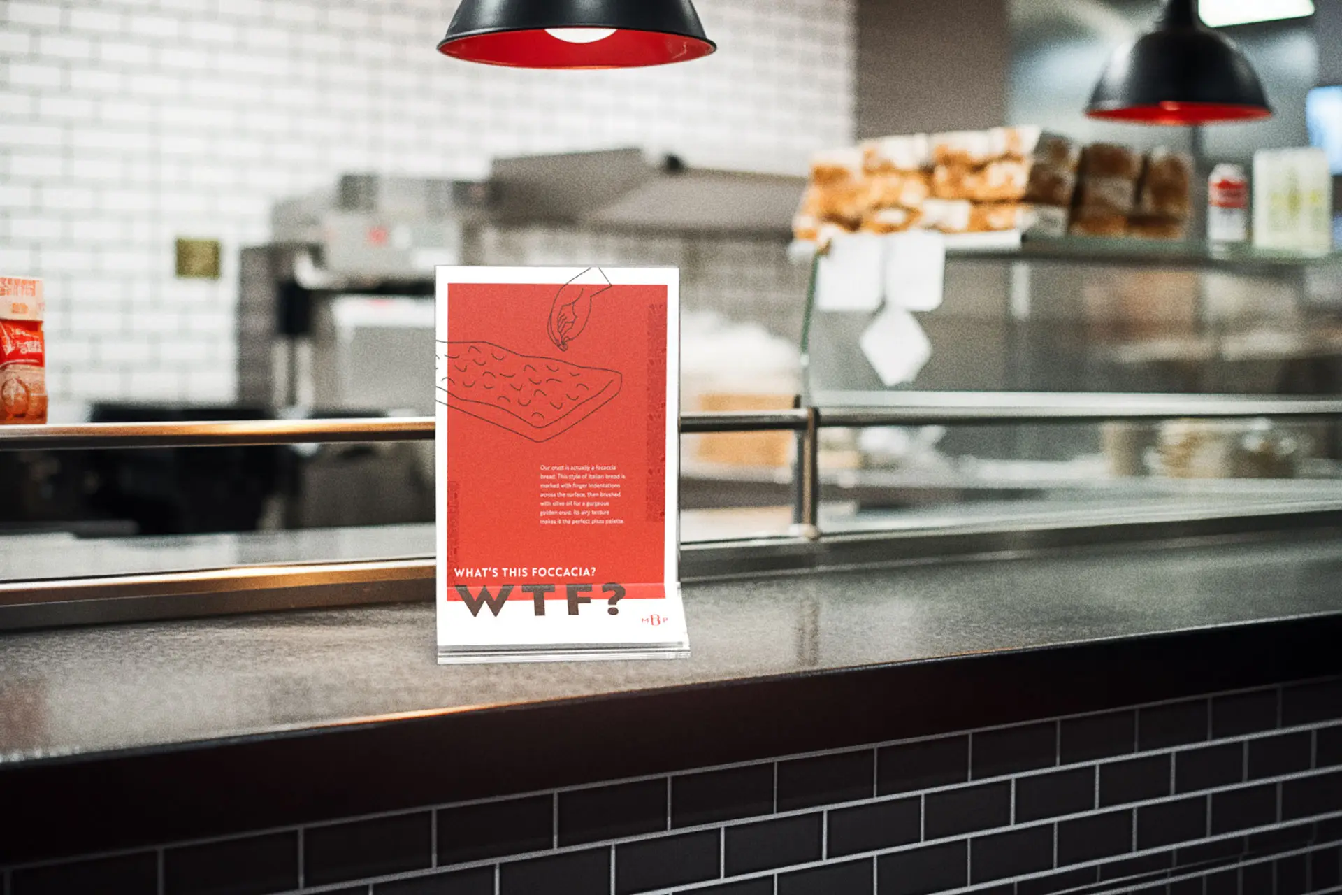 Mama Bianca pizzeria restaurant branding in Tallahassee, FL by Bullhearted Branding Studio