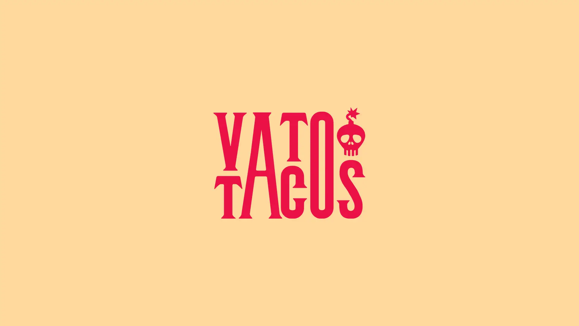 Vato Tacos mexican restaurant branding by Bullhearted Branding Studio logo design