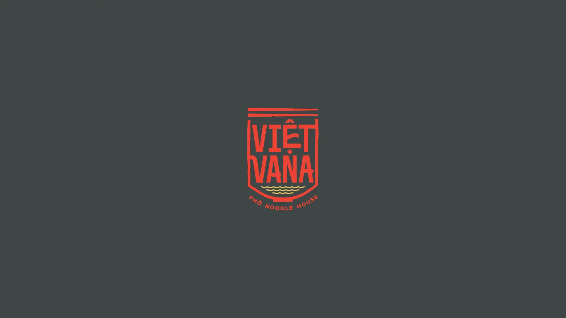 Vietvana Vietnamese restaurant branding logo design